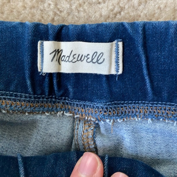 Madewell Road Tripper Pull On Pants. High Waisted. Jegging like feel - Picture 3 of 4